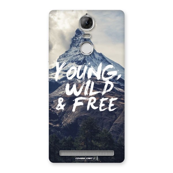 Young Wild and Free Back Case for Vibe K5 Note